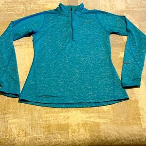 Nike women running 1/4 zip dry fit.